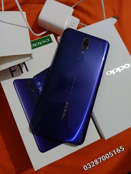 Oppo F11 256Gb+8Gb Lush Condition,,Fastest Mobile Box With Charger 0