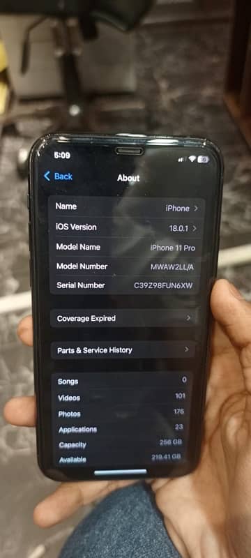 IPhone 11 Pro 256 Gb Dual Sim PTA 2