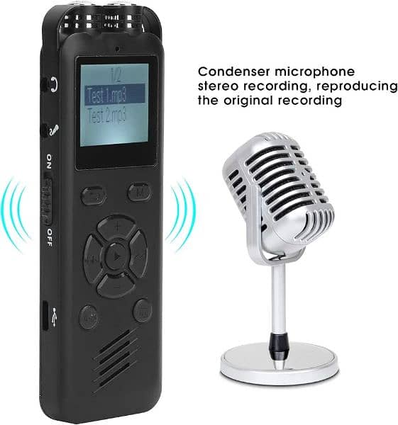 Digital voice recorder 32GB Dictaphone Digital Audio Voice Recorder 1