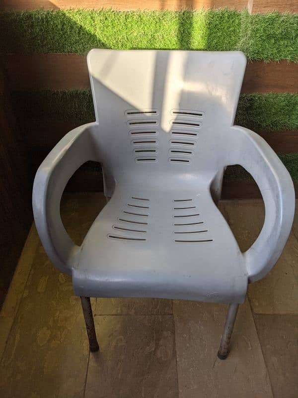 Strong Plastic Chairs Available in 3 design 1