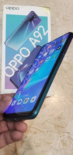 OPPO A92 Seald Phone 100% Ram 8GB Memory 128GB Box & Mobile 0