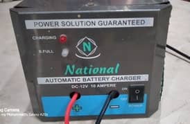 National 12 Volt 10 Amp Transformer Battery Charger Automatic