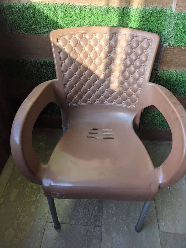 Strong Plastic Chairs Available in 3 design 4