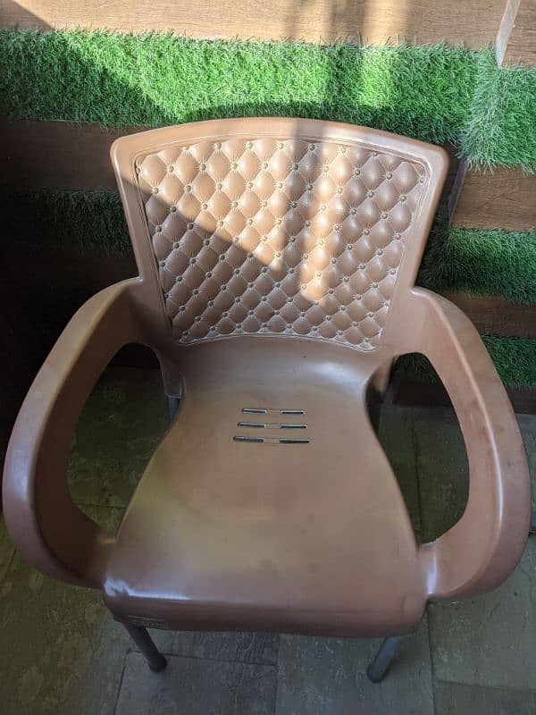 Strong Plastic Chairs Available in 3 design 5