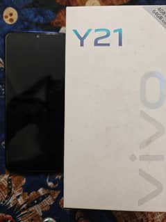 Vivo Y21 with box