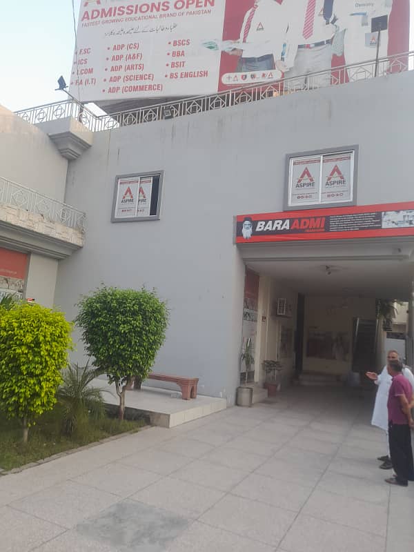 2 kanal ki commercial building for rent for school college aur office ka lia khali ha 14