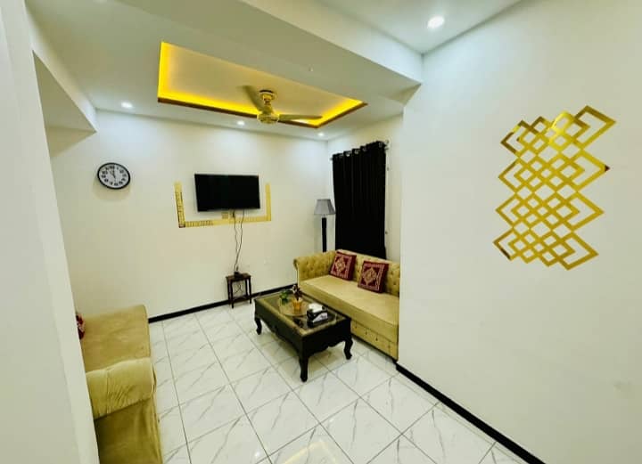 2 Bed Furnished apartment for rent available in bahria civic center 4