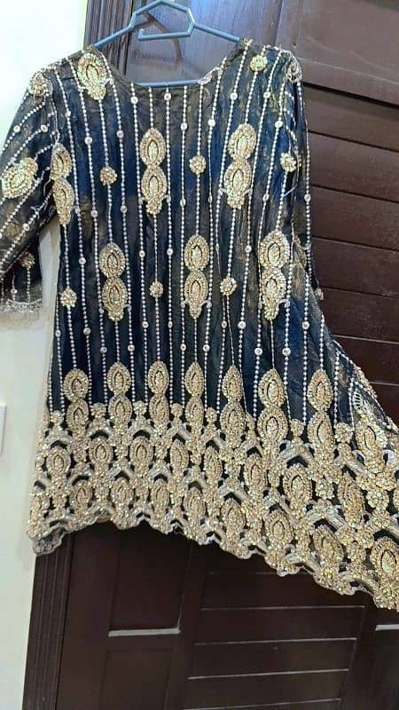 Sharara and short frock 0