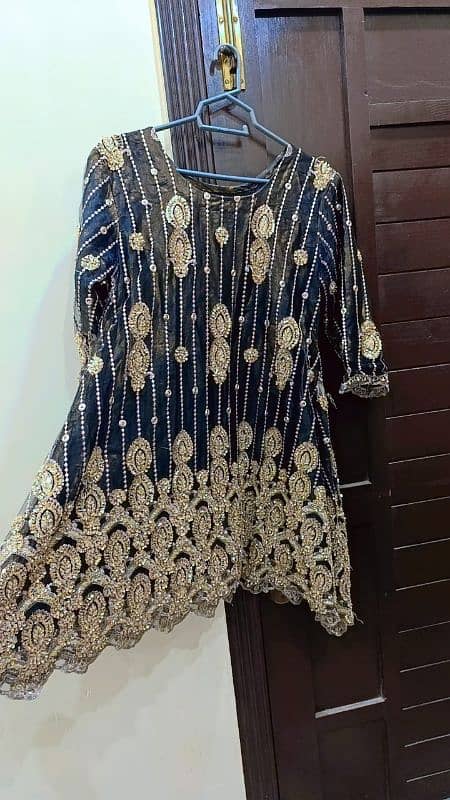 Sharara and short frock 1