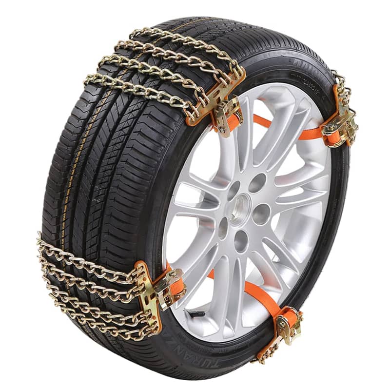 Easy to instal Snow chain for tyre size17/18/19 suv/jeeps/cars 1