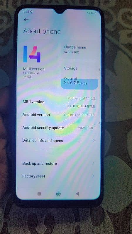 Redmi 10C 4/64 urgent sale Khali Mobile 3