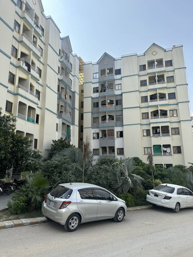 602 sq ft 1 bed furnished apartment Defence Residency DHA 2 Islamabad for rent 0