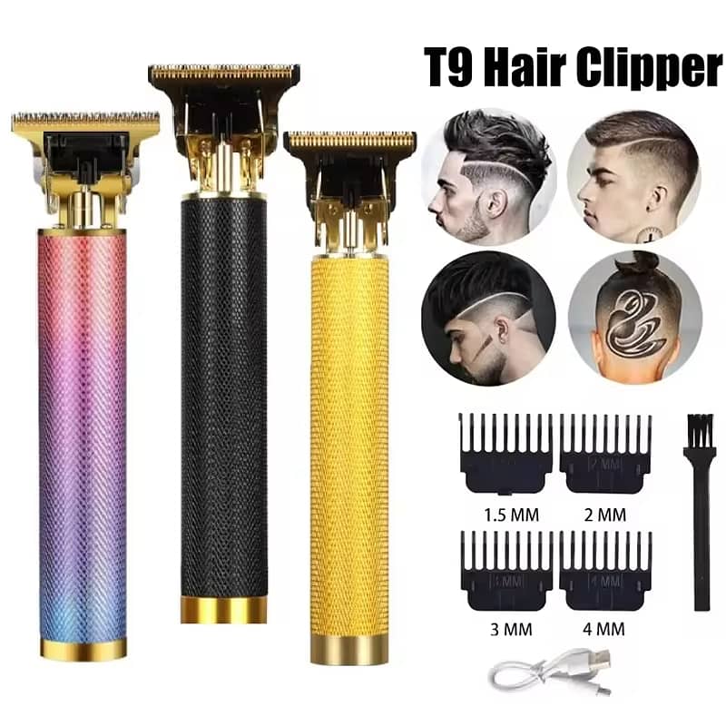 T9 Electric Hair Cutting Machine Hair Clipper Beard Shaving Body Hair 4