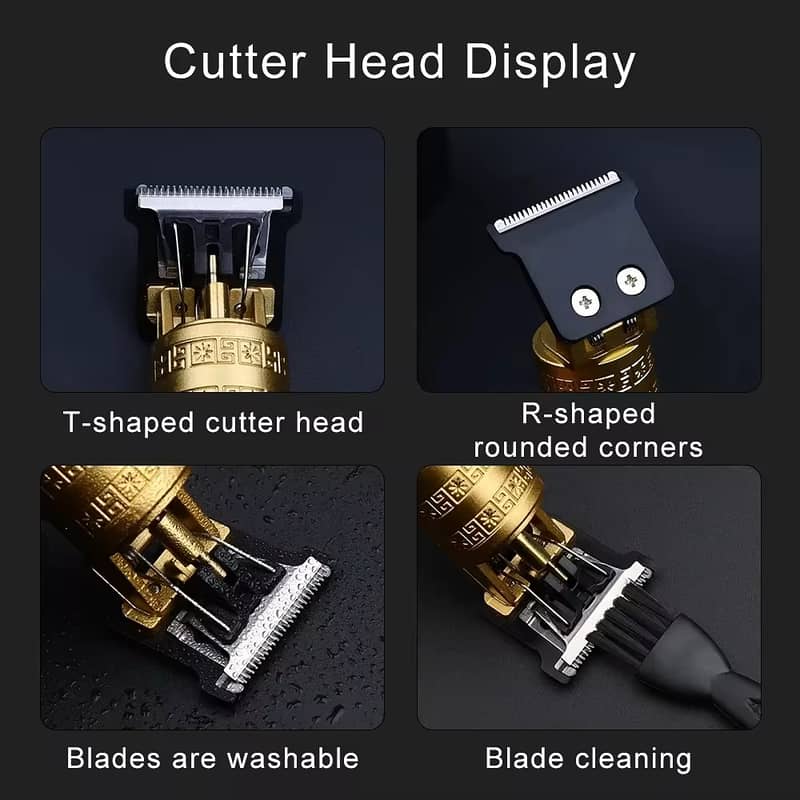 T9 Electric Hair Cutting Machine Hair Clipper Beard Shaving Body Hair 5