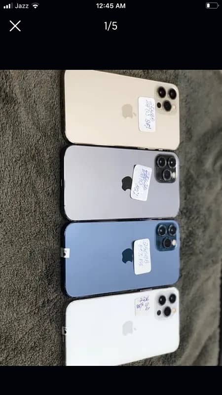 Iphone 12 Pro 256Gb Official Pta Approved Kits 0