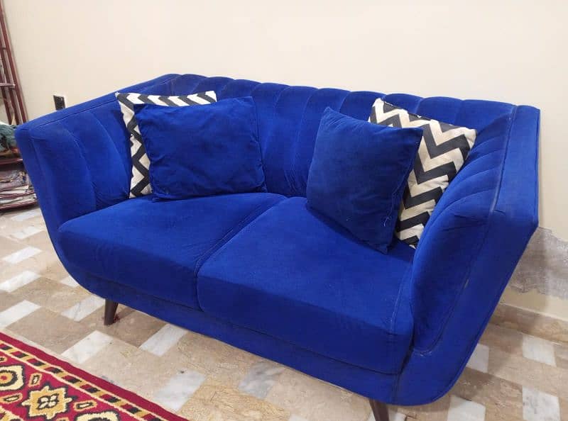 BLUE SOFA 1