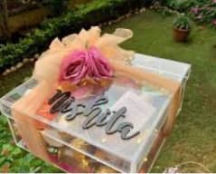 acrylic gift box