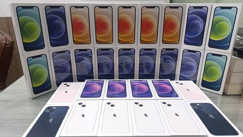 Iphone 12 128Gb & 256Gb Pta Approved With BoxLike New 100Battery Kits 0