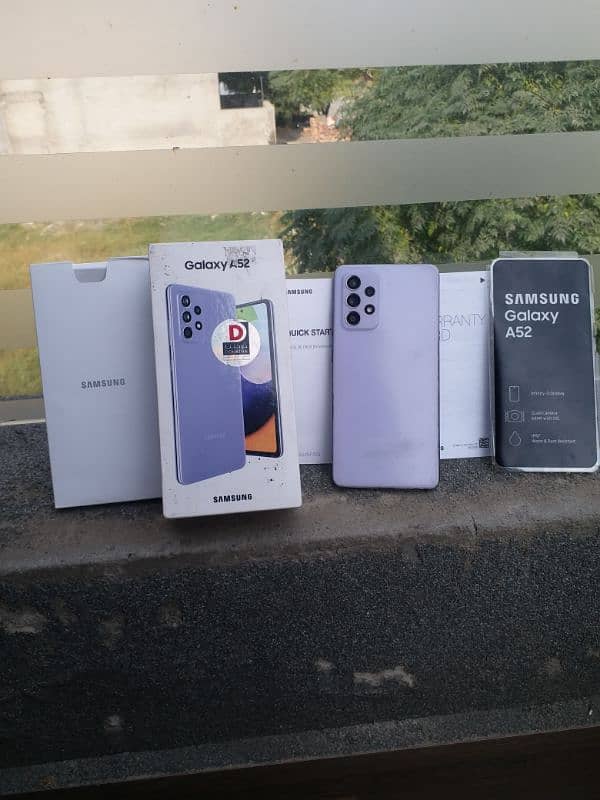 Samsung Galaxy A52  With Orignal Box Sale & Exchange possible 5