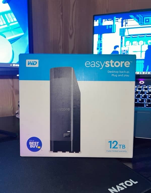 WD Easy Store 12TB External Hard Drive 0