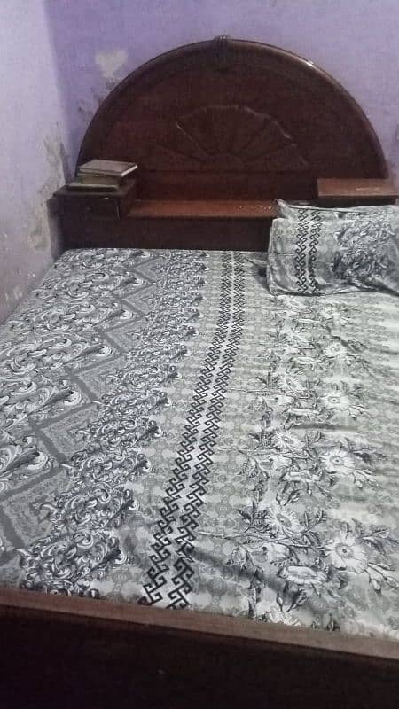 Pure wooden bed for sale 0