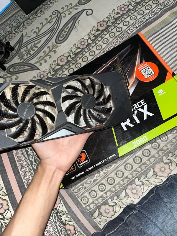 Gigabyte 2060 12gb oc edition Graphic card with box 0