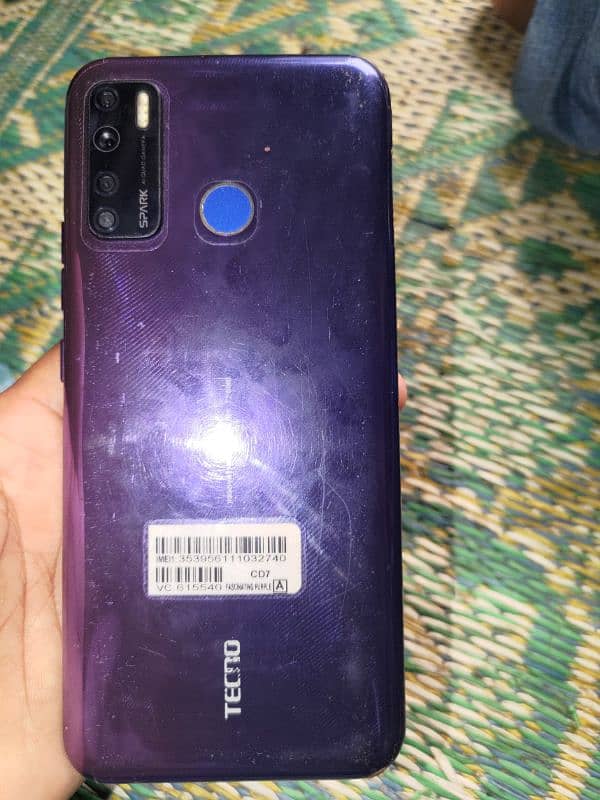 Tecno cammon 15 128gb with box read ad 1