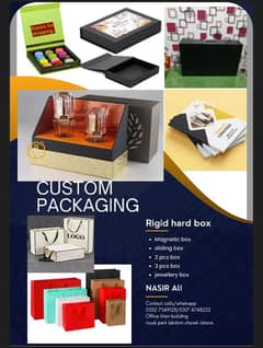 paper bags rigid boxes hard boxes sweets boxes cake boxes watch box