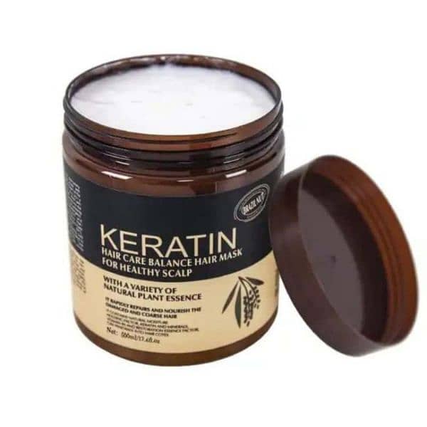 Keratin And Collagen Hair Mask ( Pack of 2) free Home delivery 2