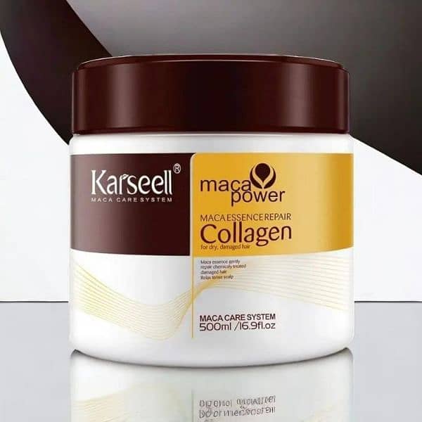 Keratin And Collagen Hair Mask ( Pack of 2) free Home delivery 4