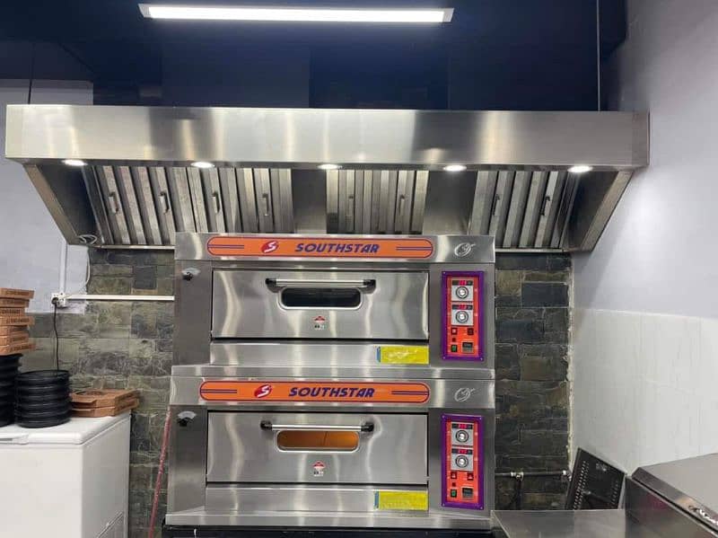 pizza oven South star we hve fast food machinery deep fryer counter 2