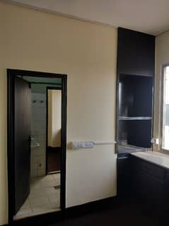 Brand new Renovated Flat for rent in Barkat market with new wall to wall brand new carpet new Paint for multiple use office and residence 0