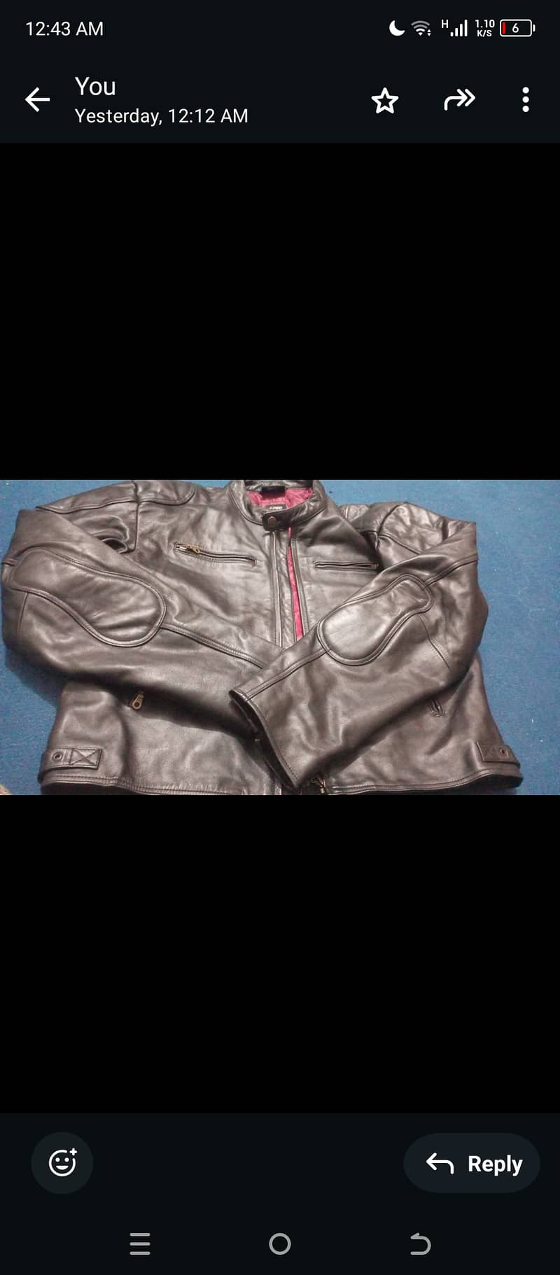 Leather jacket 100℅ leather 1