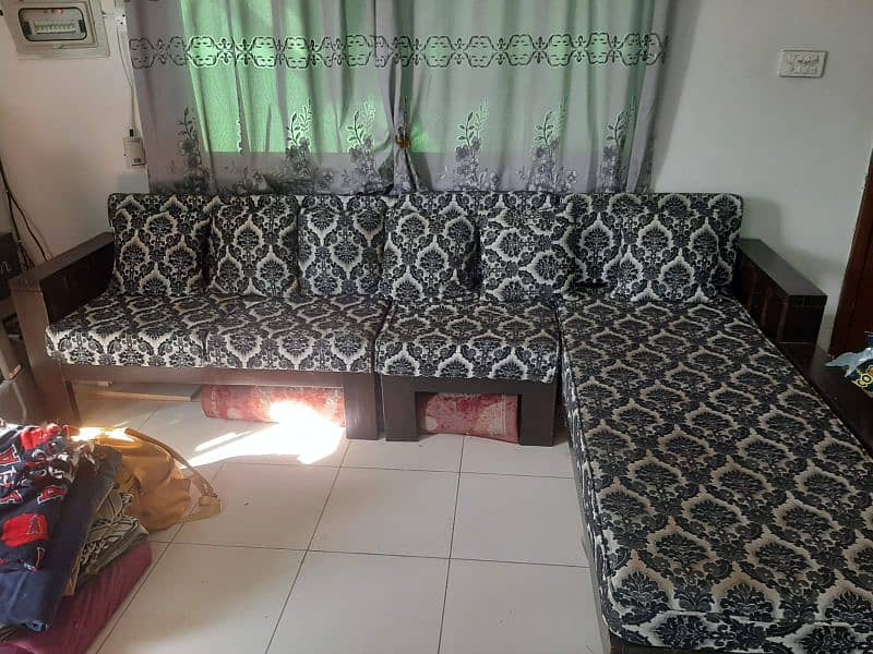 need to sell  L shape sofa 1