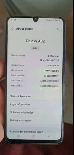 Samsung A32 6GB 128GB 0