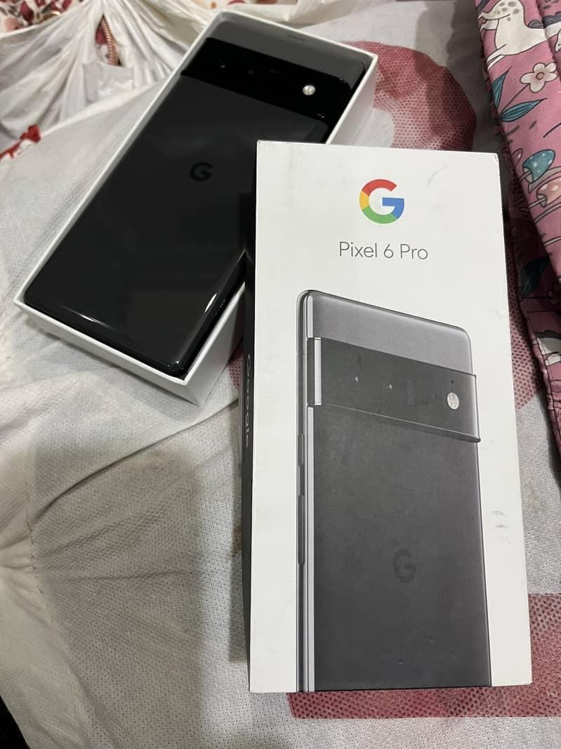 google pixel 6 pro 12/256gb full box oem unlock brand new duel sims 6