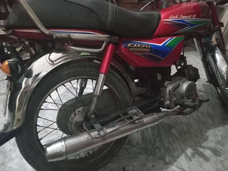 Honda cd 70 2012 100% genuine 7