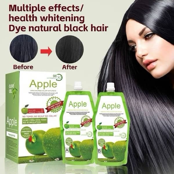 Apple Hair Dye/color (Amonia Free) 0