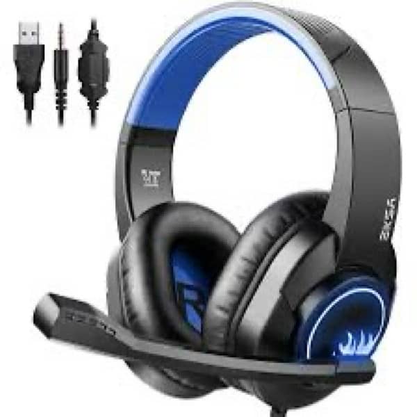 Eksa T8 Stereo Gaming headet for Pc, Mobile, Laptop, PS4, / PS5 0