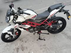 Benelli TNT 150i 2022 model Panjab number lush condition