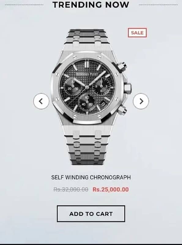 AP Royal Oak Chronograph very High quality Watch 4