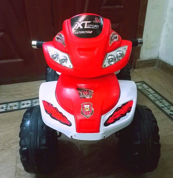 kids imported Quardbike 4Wheeler electric batery operated rechargeable 12