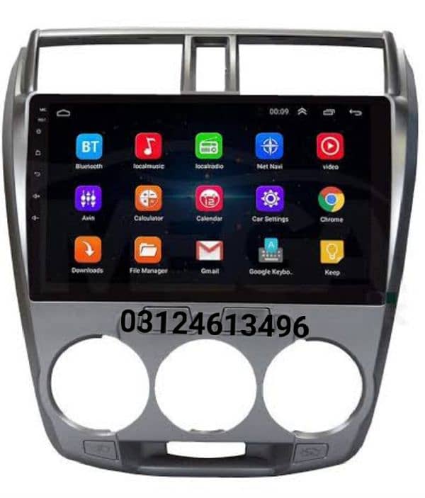 Honda City & Civic Android Panel IPs Display 1