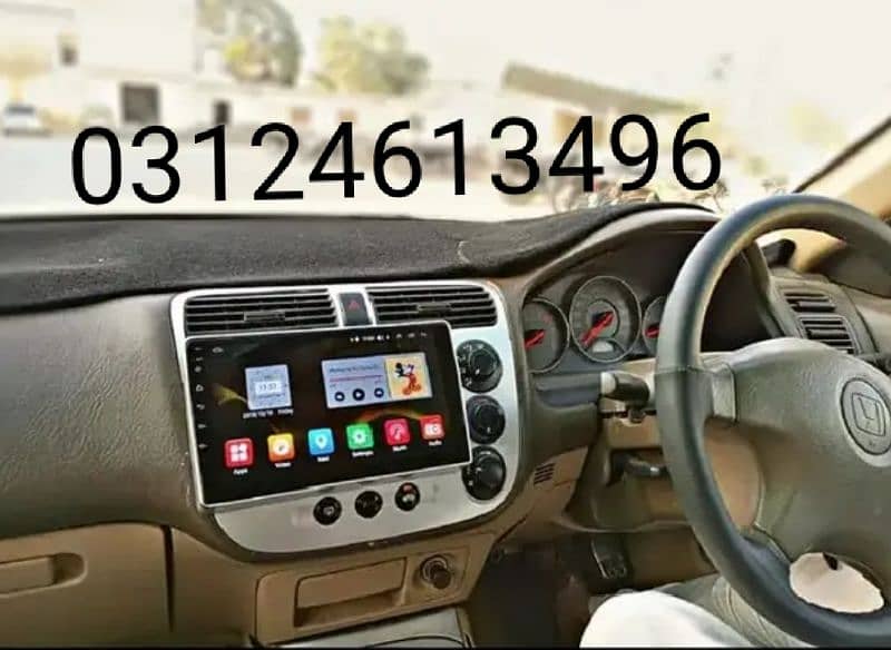 Honda City & Civic Android Panel IPs Display 2