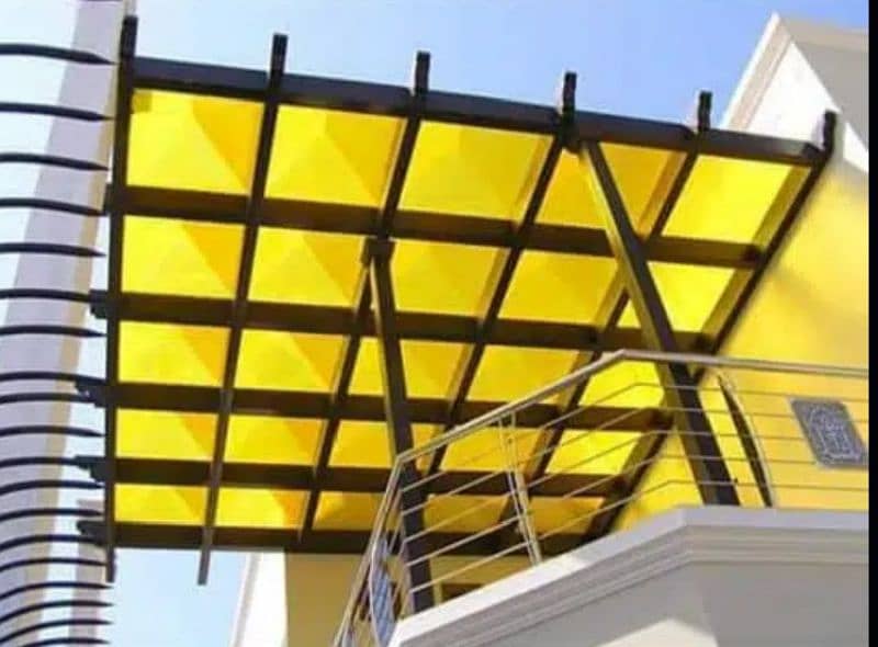 Safety Grills,Main Gates,Glass & steel Railings,Aluminum windows Fiber 6