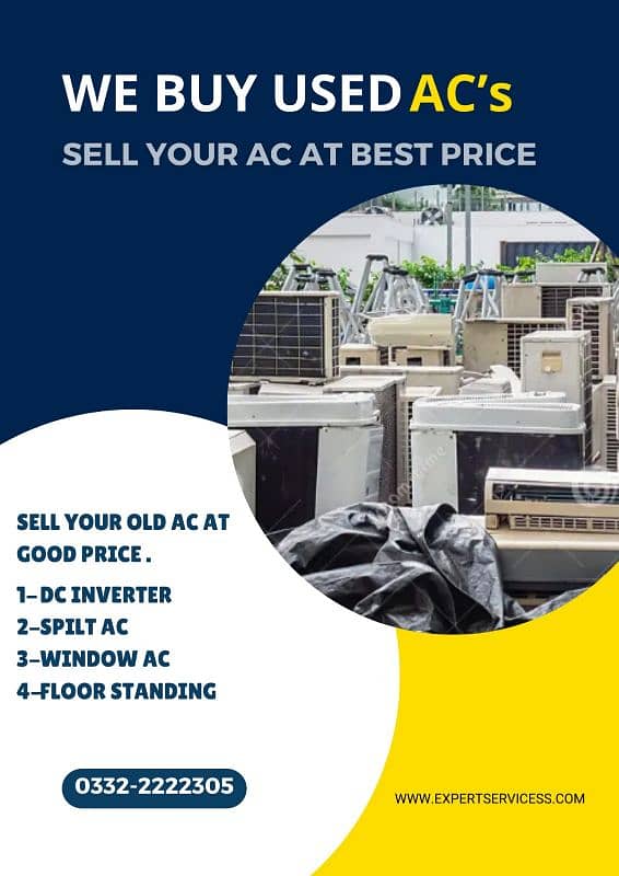 buy and sell used AC's 1