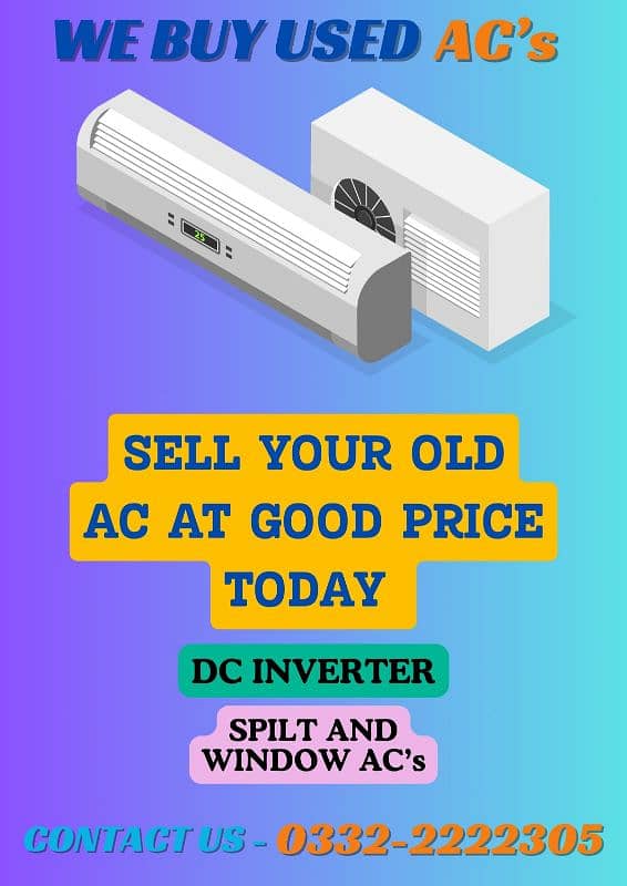 buy and sell used AC's 2