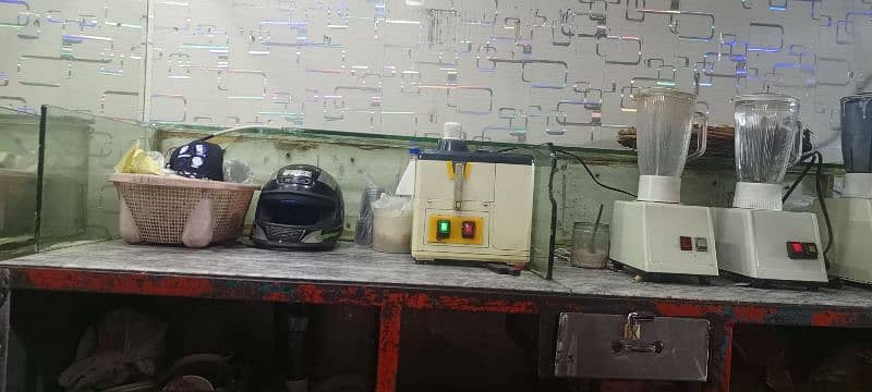 Juice counter for sale( lahore  ) 1