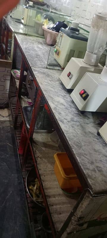 Juice counter for sale( lahore  ) 3