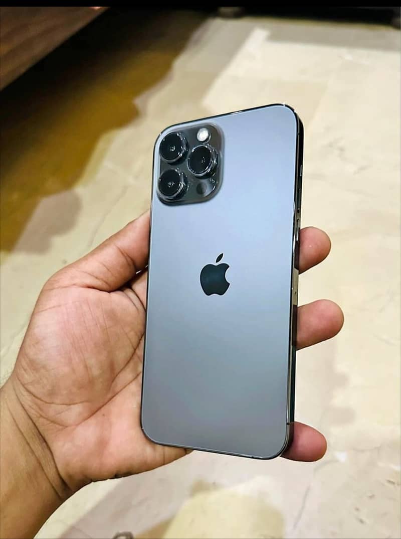 Urgent sale iphone 13 pro max all okay kit non pta jv 128 gb 2